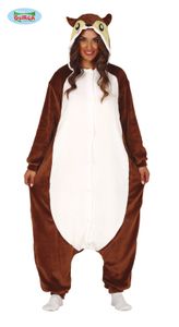 Eekhoorn Onesie Kostuum