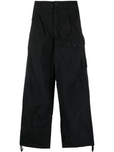 Ten C pantalon ample à poches cargo - Noir