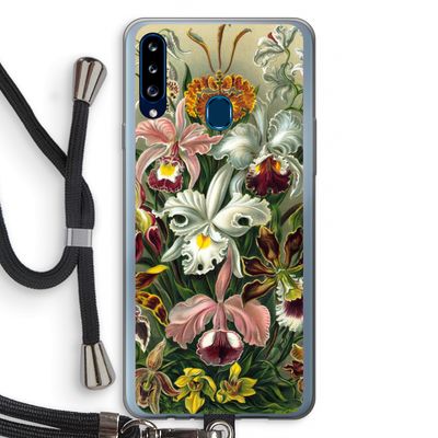 Haeckel Orchidae: Samsung Galaxy A20s Transparant Hoesje met koord
