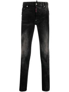 DSQUARED2 jean skinny à effet usé - Gris