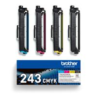 Brother TN-243CMYK tonercartridge 1 stuk(s) Origineel Zwart, Cyaan, Magenta, Geel - thumbnail