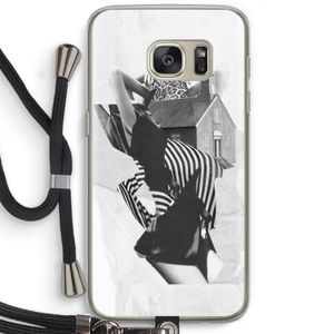 House: Samsung Galaxy S7 Transparant Hoesje met koord