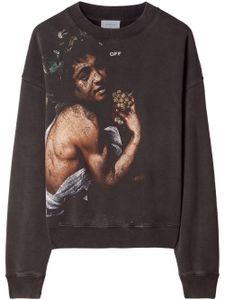 Off-White sweat Bacchus en coton - Noir
