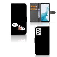 Samsung Galaxy A23 Leuk Hoesje Cow | Portemonnee hoesje