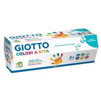 Vingerverf Giotto Multicolour 6 Onderdelen 100 ml