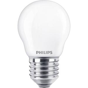 Philips LED 76285800 LED-lamp Energielabel E (A - G) E27 Kogel 6.5 W = 60 W Warmwit (Ø x l) 4.5 cm x 7.8 cm 1 stuk(s)