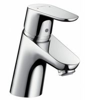 Hansgrohe Focus Wastafelkraan Met Push Open Chroom - thumbnail