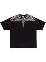 Marcelo Burlon County of Milan t-shirt à imprimé Optical Wings - Noir