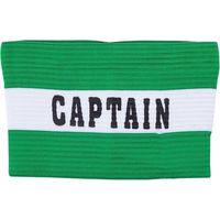 Aanvoerdersband Captain Groen/Wit Senior