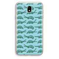 Kroko: Samsung Galaxy J7 (2017) Transparant Hoesje