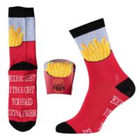 french fries socks - thumbnail
