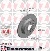 Remschijf Coat Z 600321020 Remschijf Coat Z 600321020