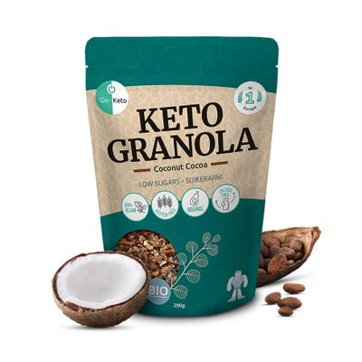 Go-Keto Keto Bio Granola Kokos Cacao (290 gr)