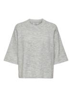 Only Onlsimoni 3/4 Pullover Knt Noos Trui Light Grey Melange