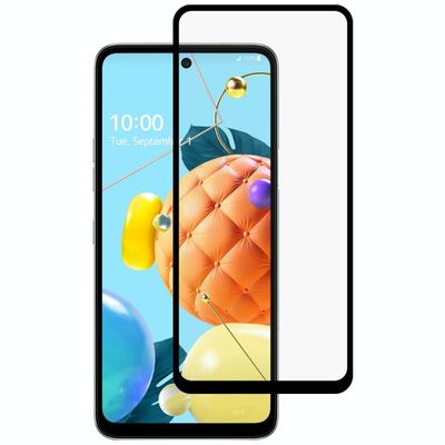 Voor LG K62 Full Glue Full Screen Tempered Glass Film