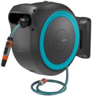 Gardena PowerRoll XL Wandslangenbox - 35m Tuinslang met Automatisch Oprolsysteem & 180° Draaibare Houder