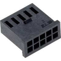 TE Connectivity 284123-1 Female header, inbouw (standaard) Inhoud: 1 stuk(s) Bag