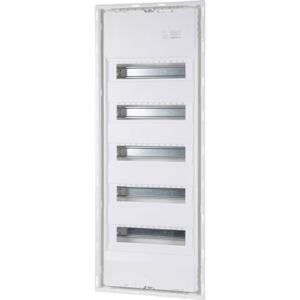 F-Tronic 7250062 JUMBO60+10 Distributiekast Holle wand, Inbouw (in muur) Aantal groepen: 60 Aantal rijen: 5 Inhoud: 1 stuk(s)