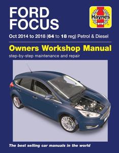 Haynes Werkplaatshandboek Ford Focus benzine & diesel (Okt 2014 - 2018) 6417