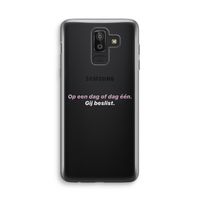 gij beslist: Samsung Galaxy J8 (2018) Transparant Hoesje