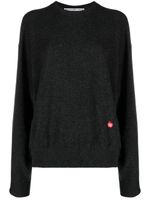 Alexander Wang long-sleeve wool jumper - Gris