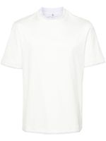 Brunello Cucinelli t-shirt en coton à design superposé - Blanc - thumbnail