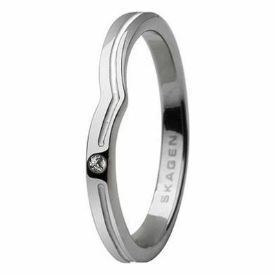 Dames ring Skagen JRSW018SS - Maat: 10