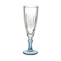 Champagneglas Vivalto PR05720ST3/BHA6 PEAC Exotic Blauw Kristal 170 ml (6 Stuks)