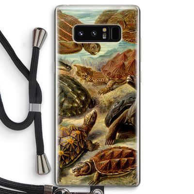 Haeckel Chelonia: Samsung Galaxy Note 8 Transparant Hoesje met koord