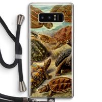 Haeckel Chelonia: Samsung Galaxy Note 8 Transparant Hoesje met koord
