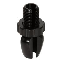 Elvedes hevelverstellers m10 aluminium zwart (10st)