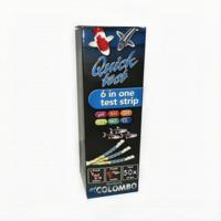 Colombo Quicktest 6way - 50 Teststrips Waterkwaliteit voor Vijver & Aquarium