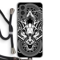 Oh Deer: OnePlus Nord 2 5G Transparant Hoesje met koord