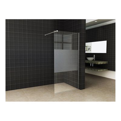 Glasplaat Wiesbaden Slim | 100x200 cm | Nano | Helder met melkglas