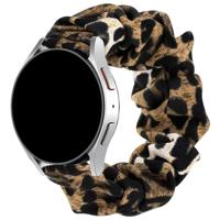 Samsung Galaxy Watch 6 Classic Nylon Scrunchie Band - Beige