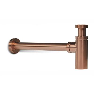Sifon Blue Label Brondby | 5/4" | Standaard | Messing | Rond | Geborsteld brons