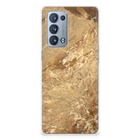 OPPO Reno 6 Pro Plus 5G | TPU | Siliconen hoesje | Marmer Creme