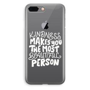 The prettiest: iPhone 8 Plus Transparant Hoesje
