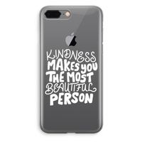 The prettiest: iPhone 8 Plus Transparant Hoesje