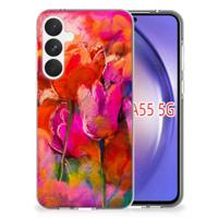 Smartphone hoesje Samsung Galaxy A55 Tulips