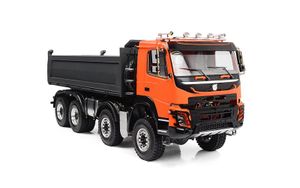 RC4WD 1/14 8x8 Armageddon Hydraulic Dump Truck (FMX) (Orange and Grey)