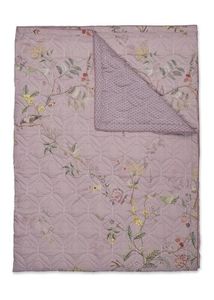 Pip Studio Pip Studio Autunno Quilt  Lila 180x260 cm