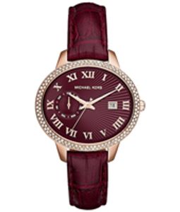 Horlogeband Michael Kors MK2430 Kunststof/Plastic Rood 18mm