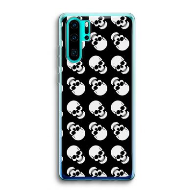 Musketon Skulls: Huawei P30 Pro Transparant Hoesje