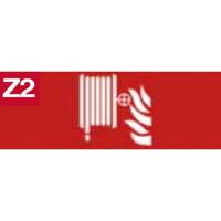 Pictogram sticker Z2/Z2 verticale bevestiging