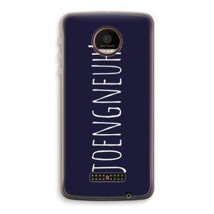 Joengneuh!: Motorola Moto Z Force Transparant Hoesje