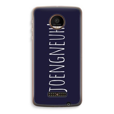 Joengneuh!: Motorola Moto Z Force Transparant Hoesje