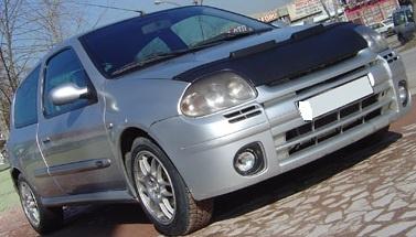 Motorkapsteenslaghoes Renault Clio II 1998-2001 zwart PB901239