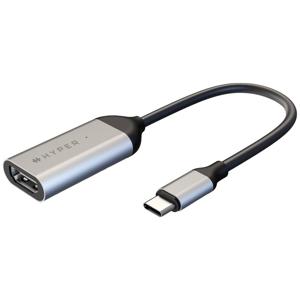 HYPER HD425A video kabel adapter USB Type-C HDMI Roestvrijstaal