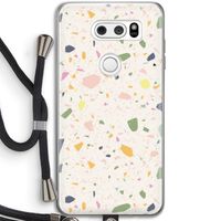 Terrazzo N°21: LG V30 Transparant Hoesje met koord